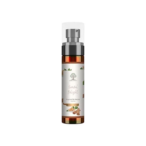 Premium Sandal Delight Air freshener Room Spray 100ml Long Lasting Sandalwood Air Freshener & Odour Neutraliser, Luxury Home Fragrance Mist for Living Room, Bathroom & Office