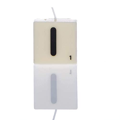 Boxer Gifts I Letter Candle White,One Size,SP9119