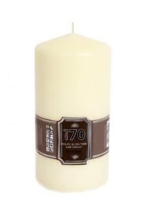Traditional Church Pillar Candle, Large
