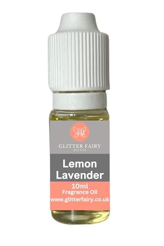 Lemon Lavender Fragrance Oil - 10ml Dropper Bottle - Perfect for Wax Melts, Home Diffuser, Oil Burner, Soap Making, Candles, Bath Bombs, Perfume Scents, UK Manufactured