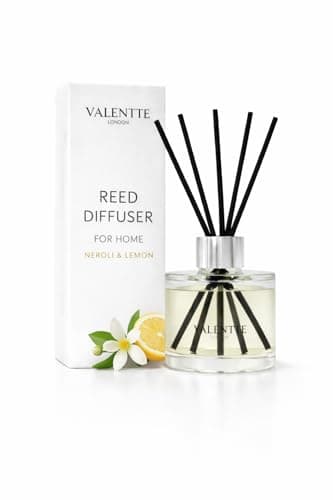 Valentte Reed Diffuser for Home- White Neroli & Lemon Scented- 100 ml
