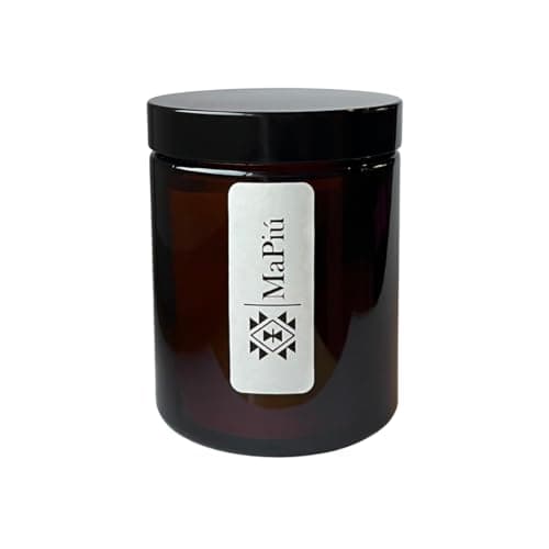 Highly Scented Candle, Spring & Summer, Natural Soy Wax, Essential Oils, Natural Cotton Wick, Long Lasting, 50 Hours Burn Time, Hand Poured in UK by MaPiú, Apothecary Style (Breeze)