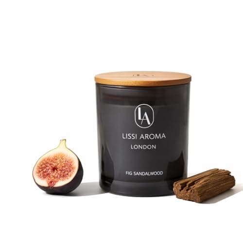Sandalwood & Fig Coconut-Soy Candle, 200g