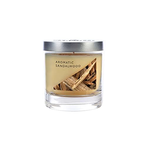 Wax Lyrical Jar Candle - Aromatic Sandalwood, Up to 50 Hour Burn Time