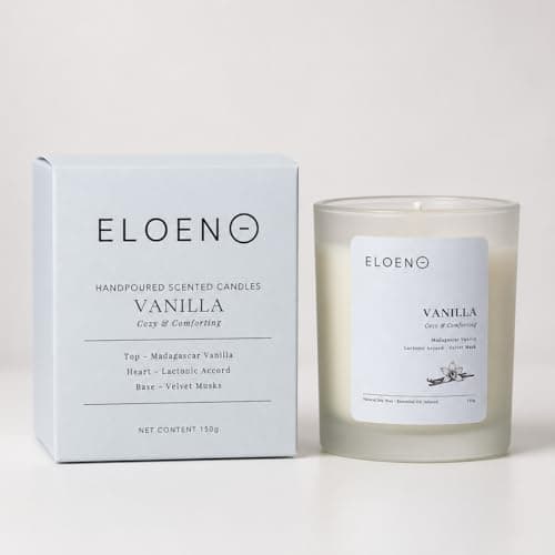Eloen Vanilla Scented Candle