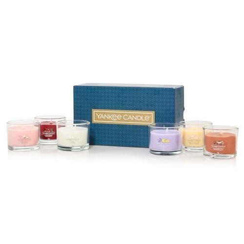 Yankee Candle Scented Candles Gift Set 6 Scented Mini Filled Votive Candles Soy Blend Wax Mix Perfect Gifts for Women