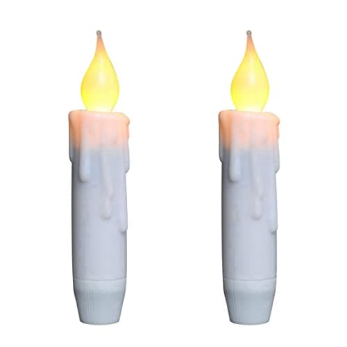 LED Taper Candles for Candelabra, Set of 2