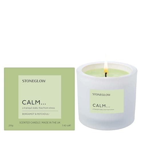 Bergamot & Eucalyptus Rapeseed Wax Candle, 180g