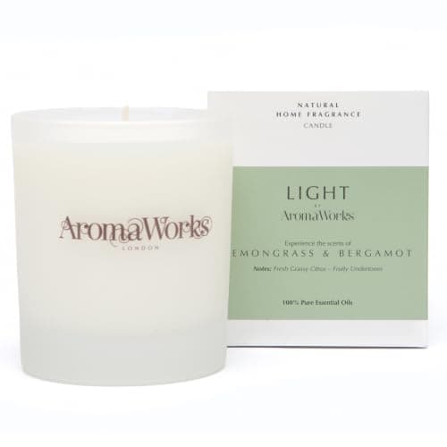 Aromaworks London Candle - Lemongrass & Bergamot, 30cl