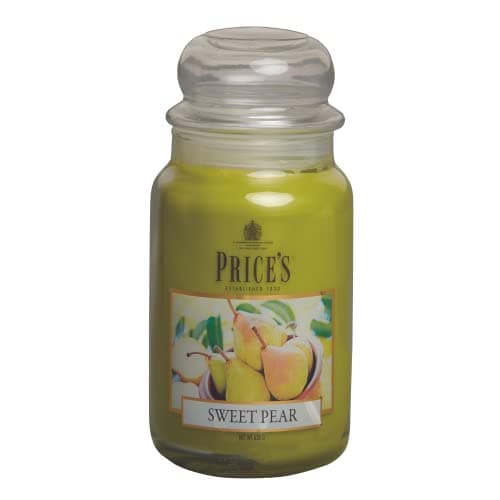 Price's Candles Sweet Pear Large Jar Candle