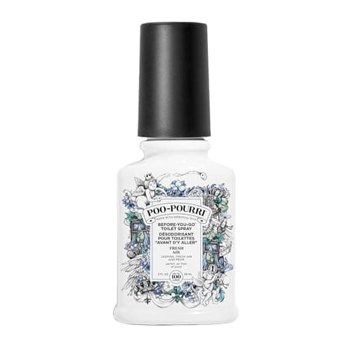 Pourri Bathroom Air Freshener Spray - Before-You-Go Poo-Pourri Toilet Spray - Fresh Air Bathroom Deodorizer - Traps Odors Under the Water's Surface - Plant-Based Essential Oil Spray (59 ml)