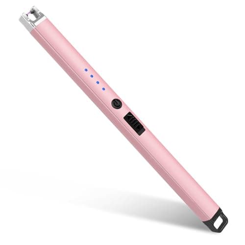 Candle Lighter Flameless, Rechargeable Electric Lighter for Camping, Party