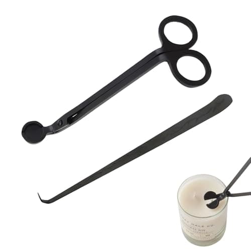 Stainless Steel Wick Trimmer & Snuffer Set