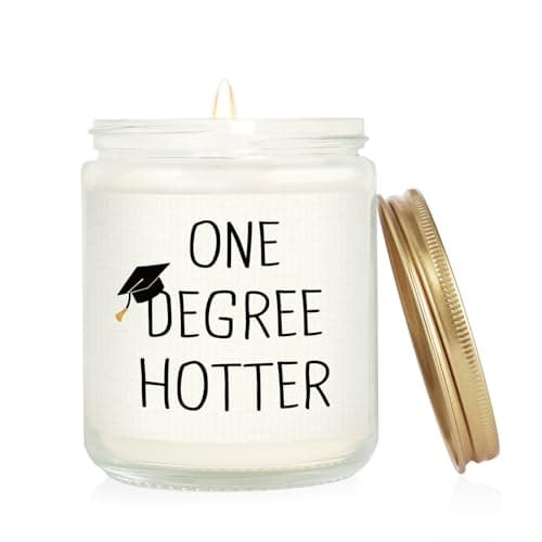 GoMelley Graduation Gift for Her Him- One Degree Hotter Lavender Candle