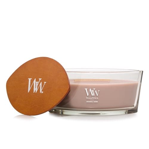WoodWick | Ellipse Candle | Patchouli Crème | Great Gift for Women
