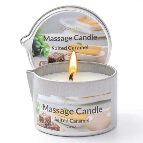 Salted Caramel Soy Massage Candle, 65g