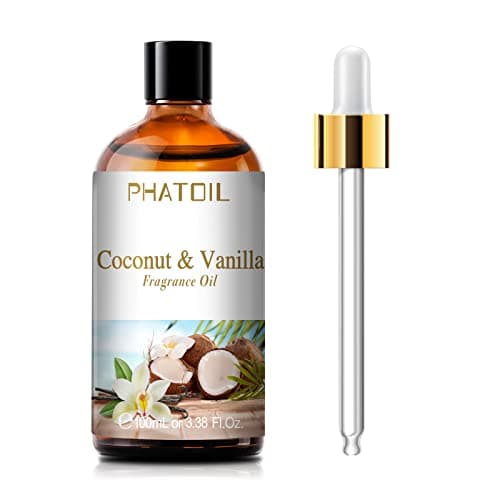 PHATOIL Coconut & Vanilla Fragrance Oil for Aromatherapy 100ml