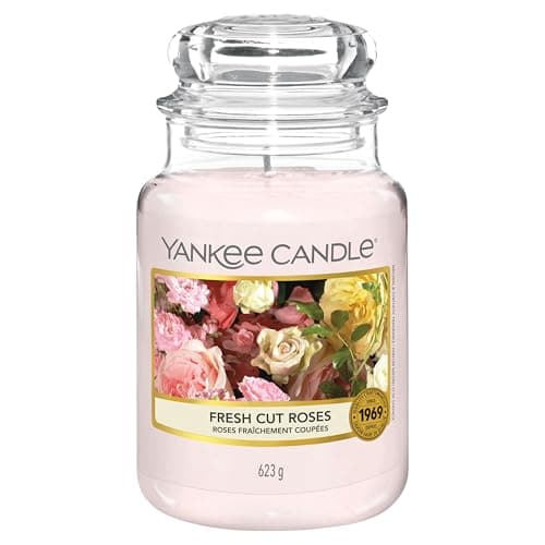 Fresh Cut Roses Jar Candle | 150hr Burn Time