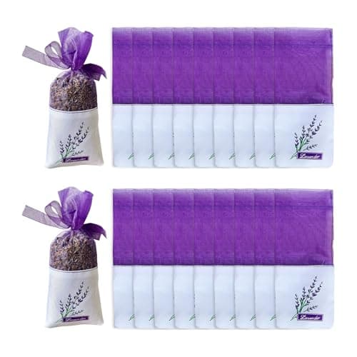 10 Pcs Lavender Bags for Wardrobes,Scent Bag Dry Dried Lavendar Flowers