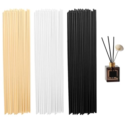 120 Pcs Reed Diffuser Sticks 30cm, Long Natural Wood Rattan-Refill