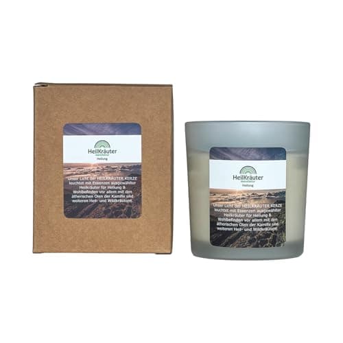 British Rapeseed Wax Candle, Meadow Herbs, 200g