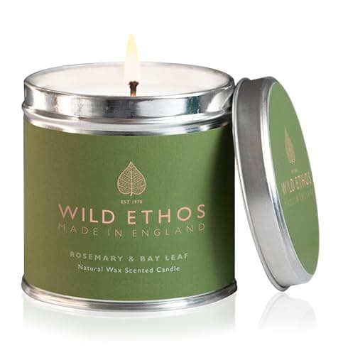 Rosemary & Mint Rapeseed Travel Tin Candle, 120g