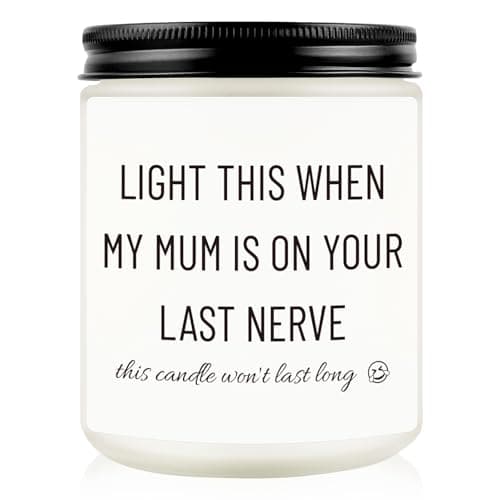 Gift for Dad Christmas, Best Daddy Birthday Gifts - 7oz Lavender Scented Candle, Fathers Day Gift for Dad Who Wants Nothing, Birthday Present for Father-Step, Daddy