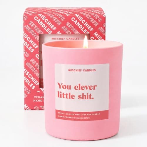 Graduation Gift – Funny Soy Candle for Well Done & Exam Results, 50hr Burn
