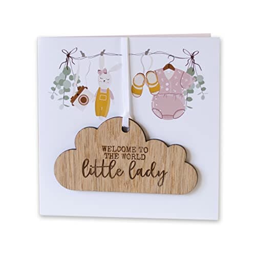 New Baby Keepsake Candle & Card Set