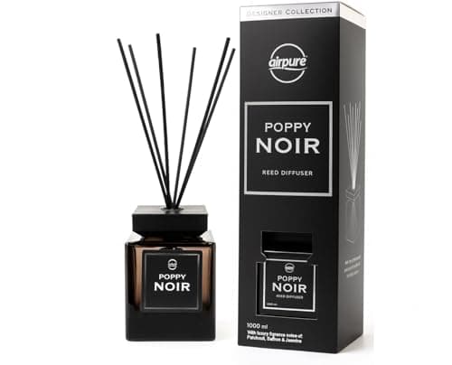 Poppy Noir Reed Diffuser, 1000ml