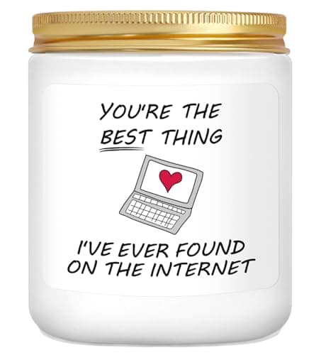 Anniversary Candle Gifts for Women Her Wife, Birthday Gifts for Girlfriend, Valentines Gift for Her, Presents for Her, Funny Christmas Gift for Couple Lover Fiancée, Candle for Her