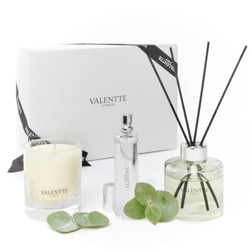 Valentte Gift Box, Jasmine & Rosewood, Diffuser, Candle & Room Mist