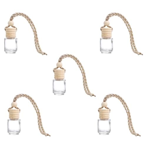 Car Diffuser Bottle,5 PCS Car Diffuser Air Freshener Diffuse r Bottles
