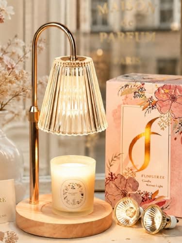 Funistree Candle Warmer Lamp Height Adjustable, Birthday Gifts for Women