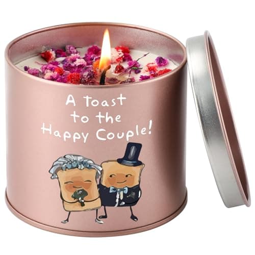 PRSTENLY Wedding Gifts for Bride and Groom, 9OZ Scented Candles