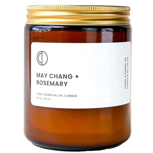 OCTŌ May Chang + Rosemary | Scented Candle. Made with Essential Oils and Soy Wax 250ml