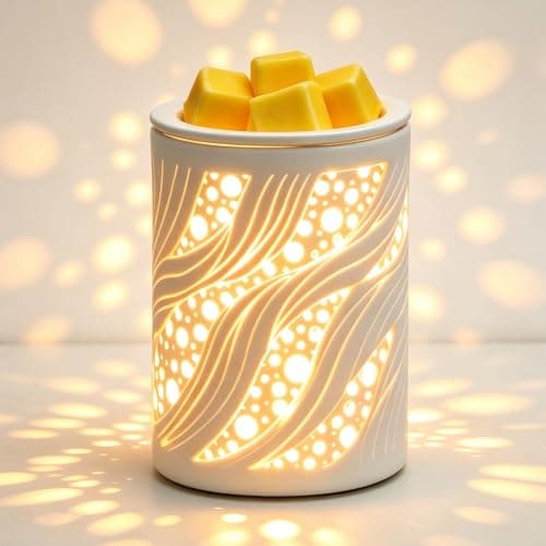 Ceramic Electric Wax Warmer with Dimmer