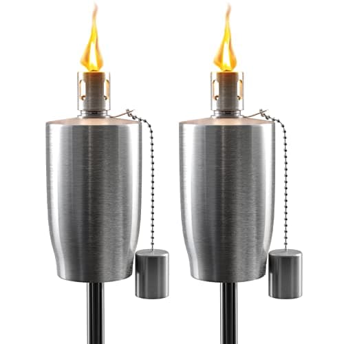 Steel Ground Torch with Refillable Canister