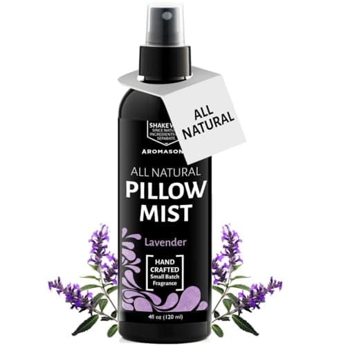 Aromasong Lavender Pillow Mist for Sleep – Pillow Spray with Lavender Essential Oils, Linen Mist for Bed Sheets, Bed Freshener, Bedroom Fragrance & Relaxing Aromatherapy