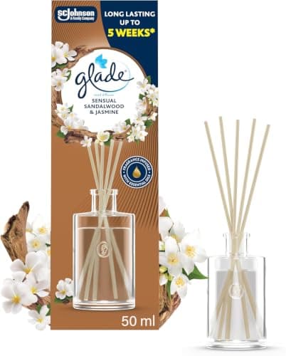 Sandalwood & Jasmine Reed Diffuser, 50ml