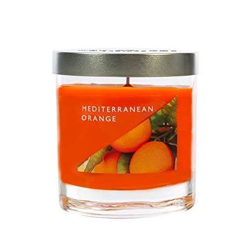 Wax Lyrical Jar Candle - Mediterranean Orange, Up to 50 Hour Burn Time