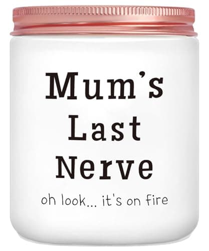 Mothers Day Gifts for Mum from Daughter Son, Funny Mum Candle, Birthday Gifts for Mum, Christmas Presents for Mum Mummy Mother Step Mum