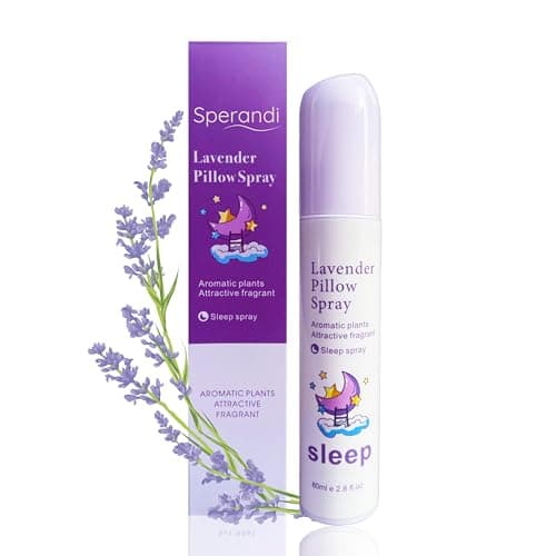 Sleep Spray with Lavender – Relaxing Pillow & Linen Mist for Deep Sleep – Calming Room Spray with Essential Oils – Natural Aromatherapy for Adults – 80ml
