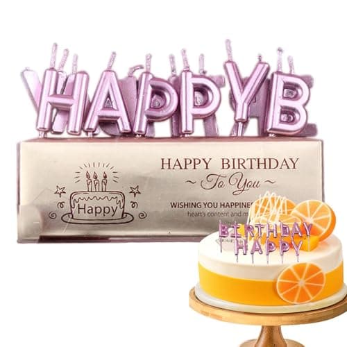 Letter Candles for Cakes, Birthday Candles Letters | Alphabet Cake Topper Gold - Celebration, Candles, Letters, Specialty, Cake, Healthy Letter Design for the Party