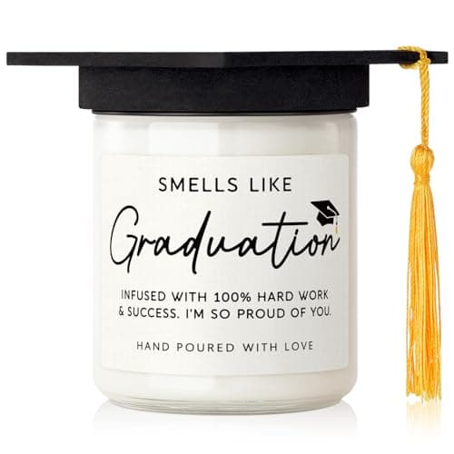 Graduation Gift for Her Him, Congratulations Candle, Graduation Presents
