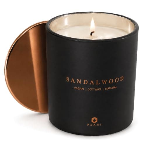 PAANI Sandalwood Soy Wax Candle