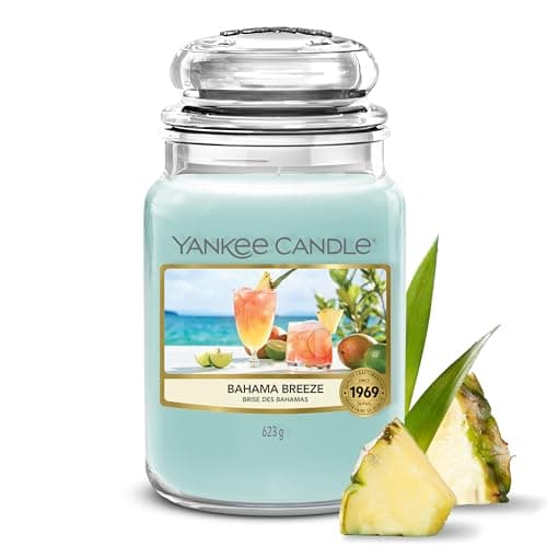 Yankee Candle Scented Candle | Bahama Breeze Large Jar | Long Burning Candles: up to 150 Hours | Perfect Gifts for Women
