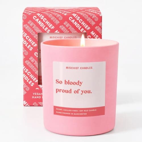 Graduation Exam Gift – Soy Candle for Well Done & Exam Results, 50hr Burn