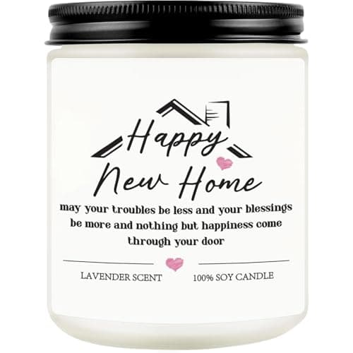 Funny New Home Gifts, House Warming Gifts New Home, Apartment Party Decor, Unique Decor Present, Funny Scented Candle for Women Men Friend Couple Family Sister Bestie
