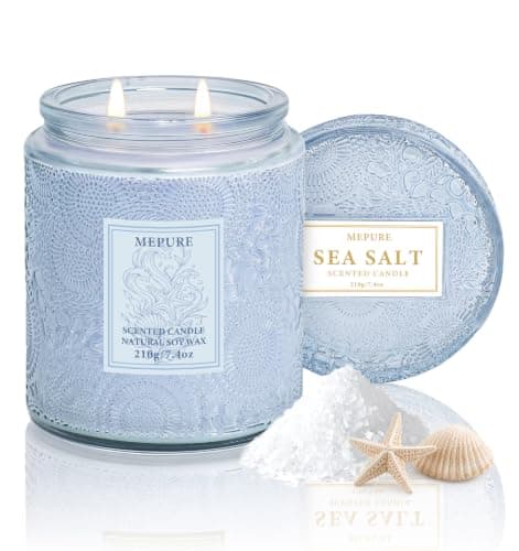 Linen & Sea Salt Soy Candle, 200g